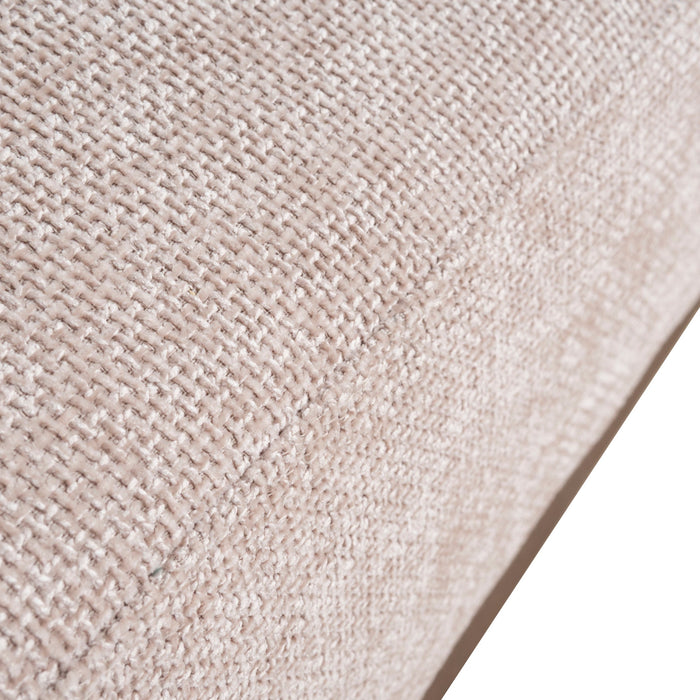 Montara Walnut Armchair - Blush Linen