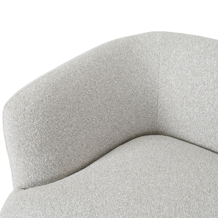 Marius 3 Seater Right Chaise Sofa - Clay Grey