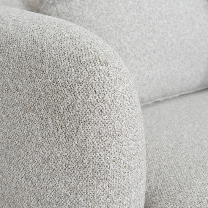 Marius 3 Seater Right Chaise Sofa - Clay Grey