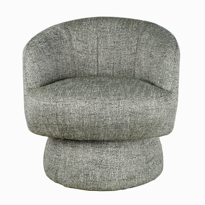 Babin Swivel Armchair - Spring Green