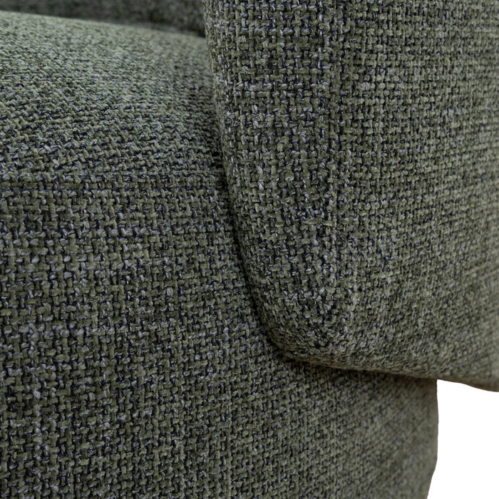 Janis Swivel Armchair - Moss Green