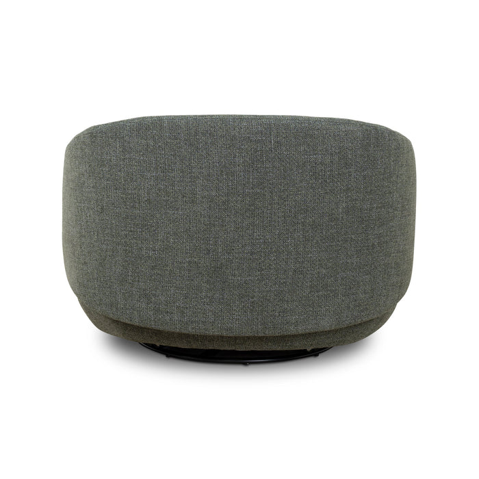 Janis Swivel Armchair - Moss Green