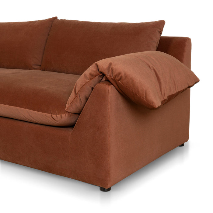 Horizon 3 Seater Sofa - Burnt Brown