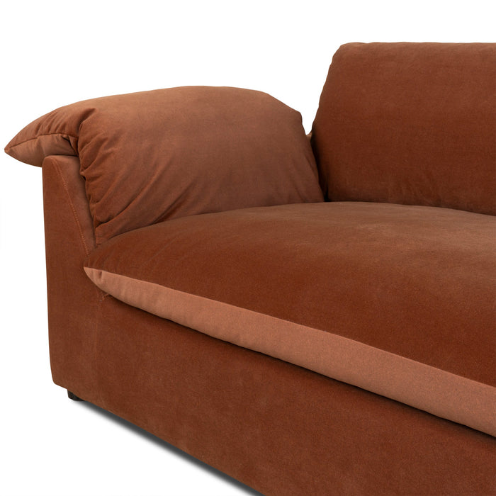 Horizon 3 Seater Sofa - Burnt Brown