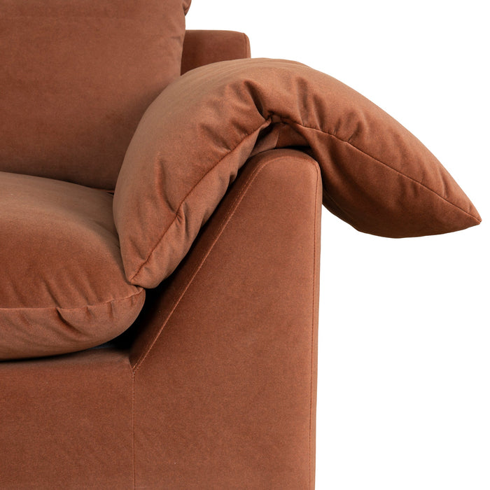 Horizon 3 Seater Sofa - Burnt Brown