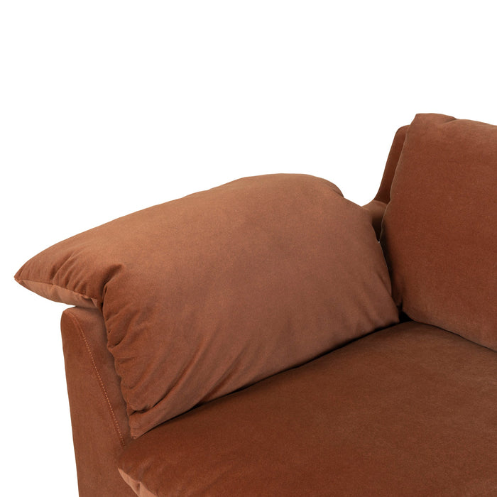 Horizon 3 Seater Sofa - Burnt Brown
