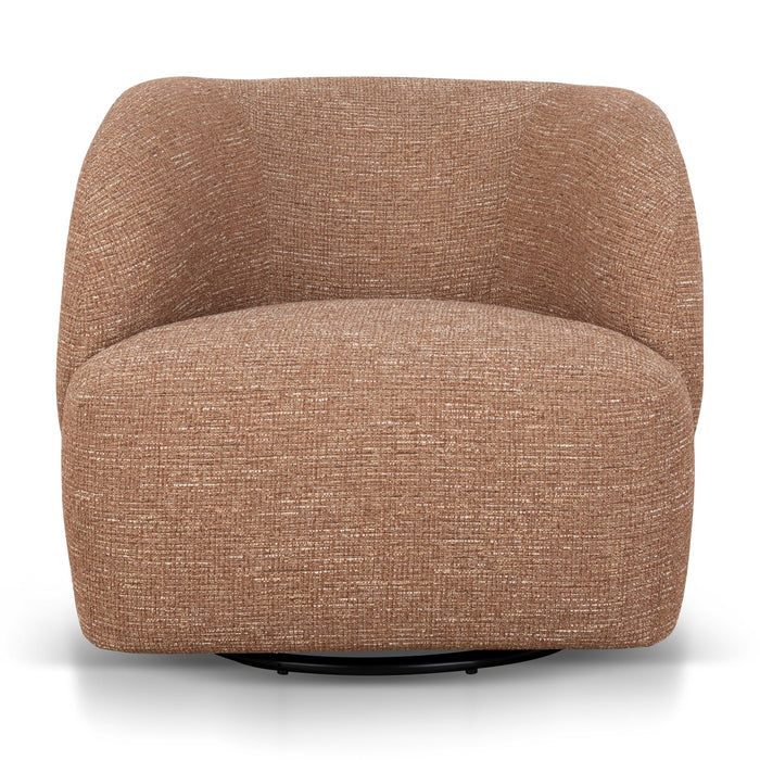 Jensen Swivel Armchair - Russet Brown