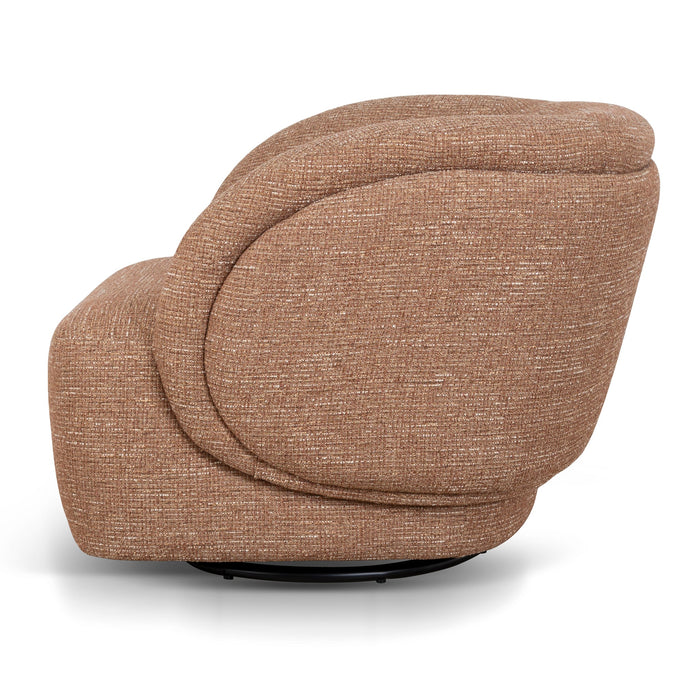 Jensen Swivel Armchair - Russet Brown
