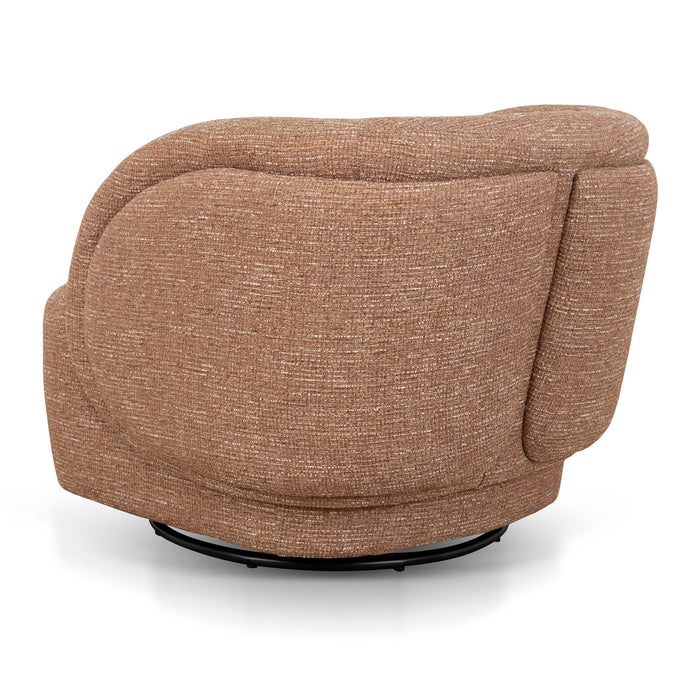 Jensen Swivel Armchair - Russet Brown