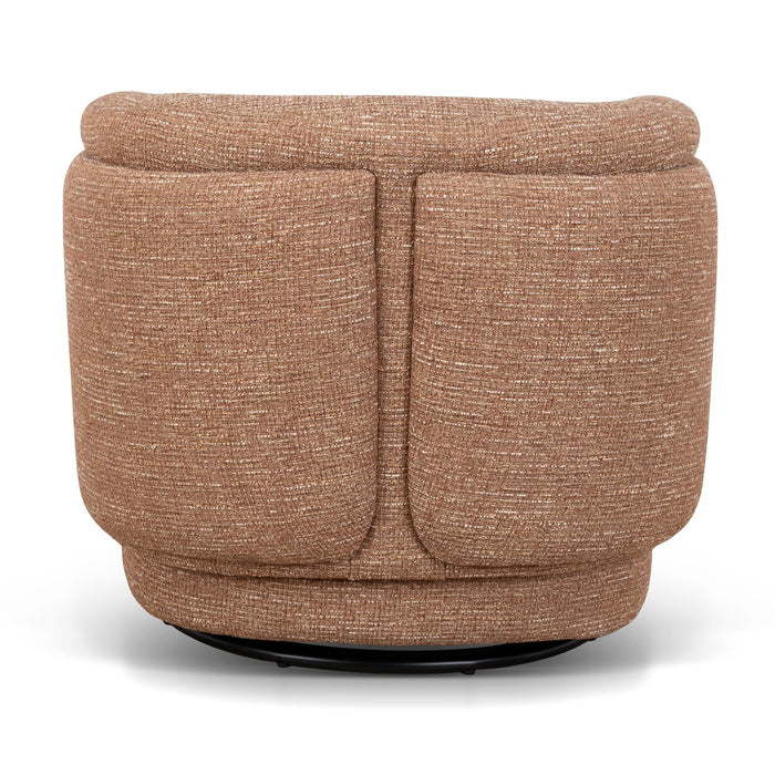 Jensen Swivel Armchair - Russet Brown