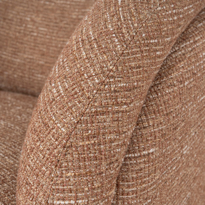 Jensen Swivel Armchair - Russet Brown