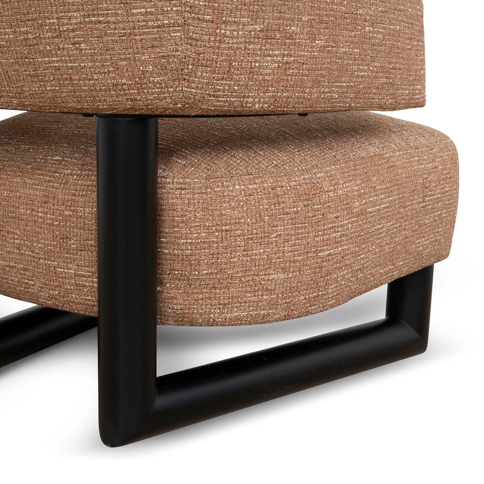 Kayra Armchair - Russet Brown
