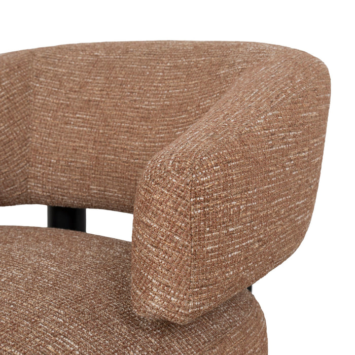 Kayra Armchair - Russet Brown