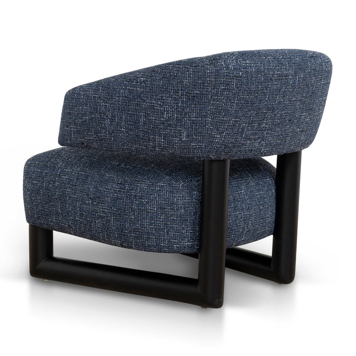 Kayra Armchair - Oxford Blue