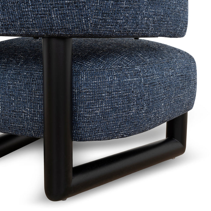 Kayra Armchair - Oxford Blue