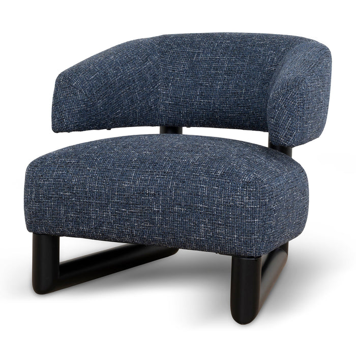Kayra Armchair - Oxford Blue