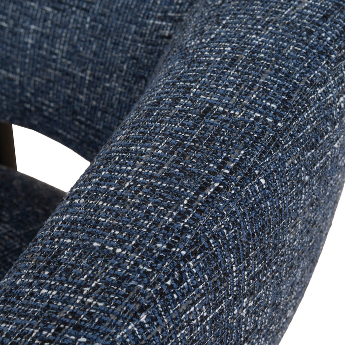 Kayra Armchair - Oxford Blue