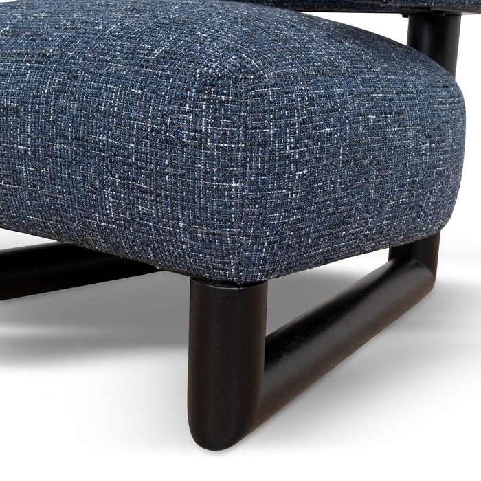 Kayra Armchair - Oxford Blue