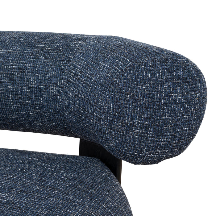 Hargrove Lounge Chair - Oxford Blue