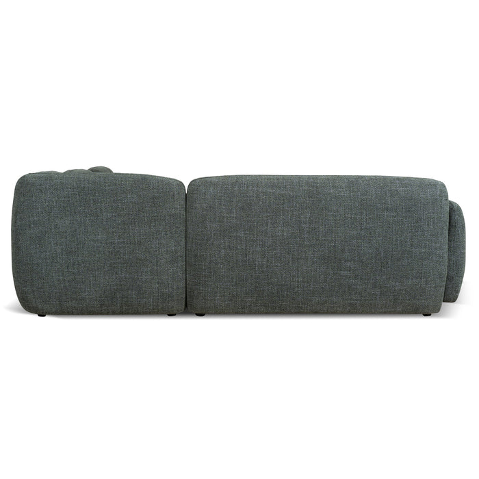 Gosling Left Chaise Modular Sofa - Moss Green