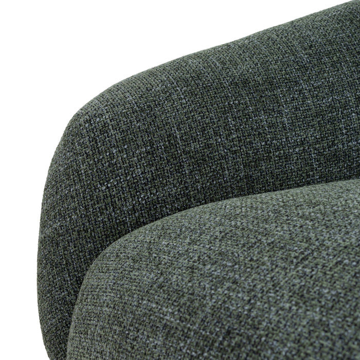 Arlo Swivel Armchair - Moss Green