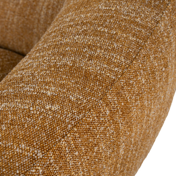 Arlo Swivel Armchair - Ginger Brown