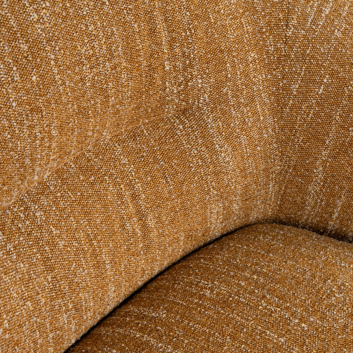 Arlo Swivel Armchair - Ginger Brown