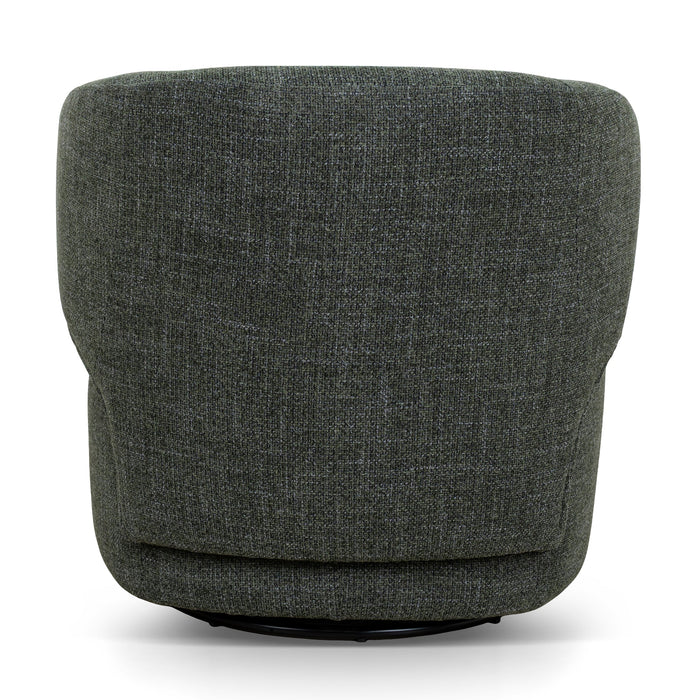 Zenith Swivel Armchair - Moss Green