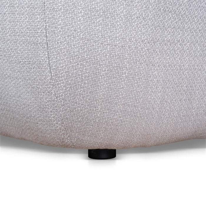 Howse Extended Corner Fabric Sofa - Taupe Beige