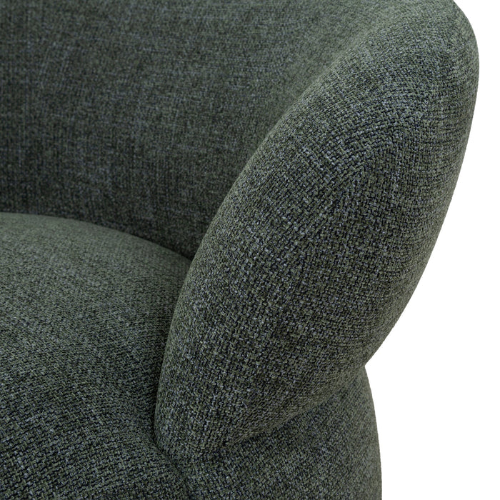 Oasis Swivel Lounge Chair - Moss Green