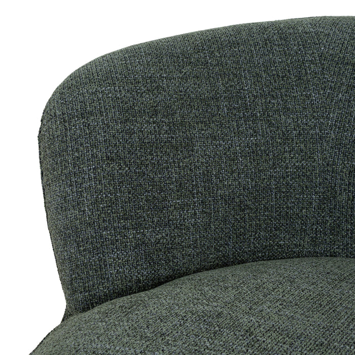 Oasis Swivel Lounge Chair - Moss Green