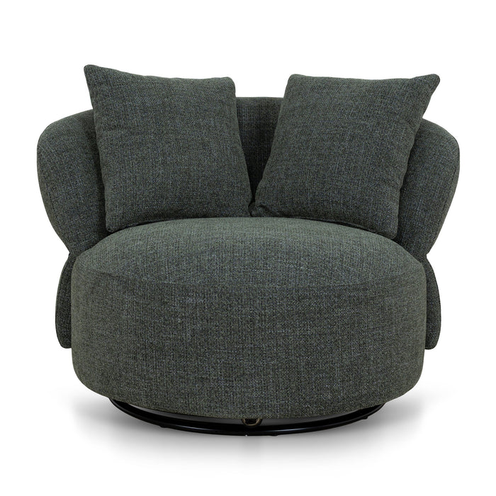 Oasis Swivel Lounge Chair - Moss Green