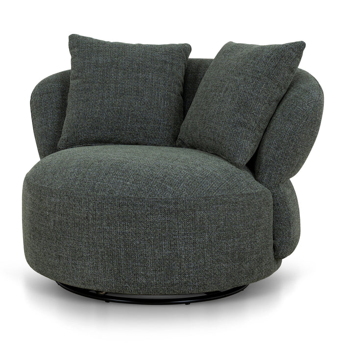 Oasis Swivel Lounge Chair - Moss Green