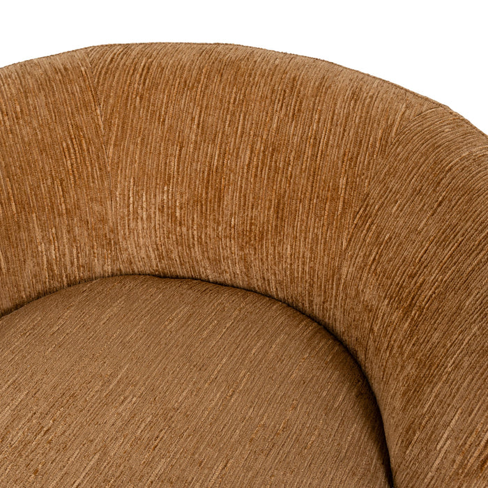 Oasis Swivel Lounge Chair - Honey Gold