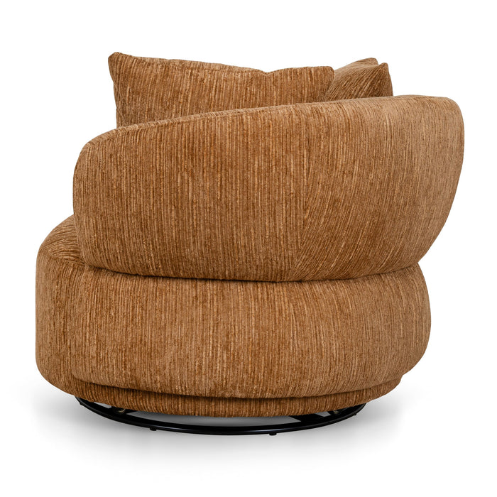 Oasis Swivel Lounge Chair - Honey Gold