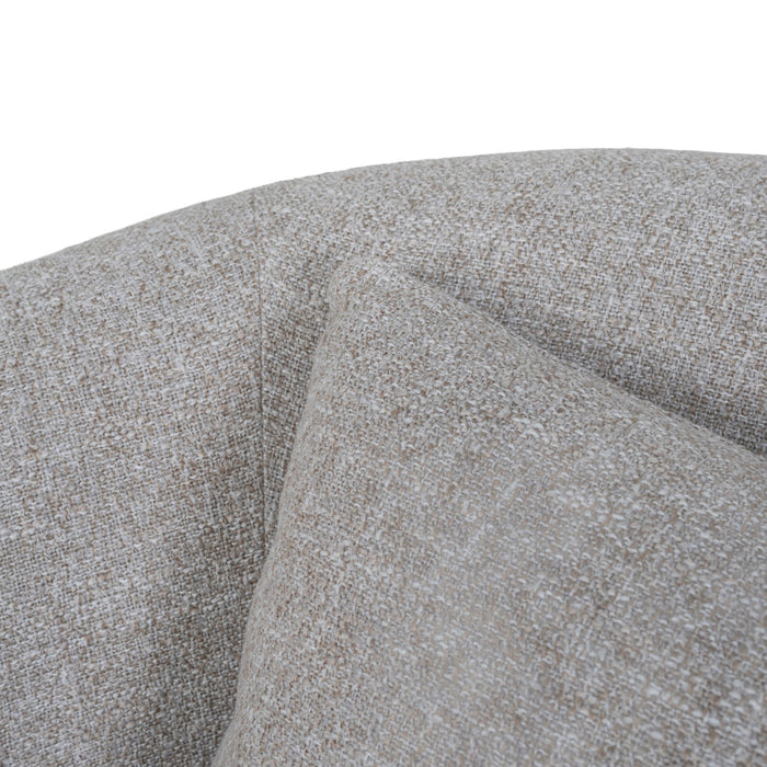 Janis Swivel Armchair - Warm Taupe
