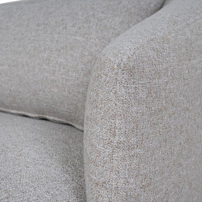 Janis Swivel Armchair - Warm Taupe