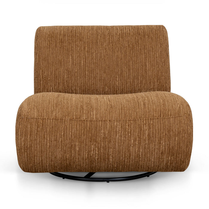 Opulence Swivel Lounge Chair - Honey Gold