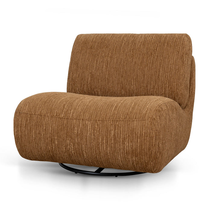 Opulence Swivel Lounge Chair - Honey Gold