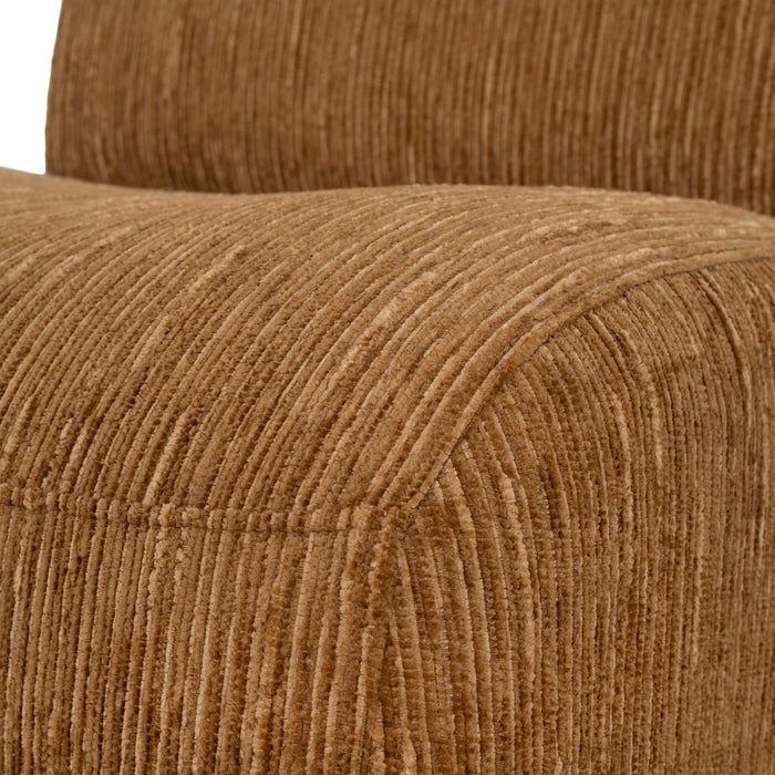 Opulence Swivel Lounge Chair - Honey Gold