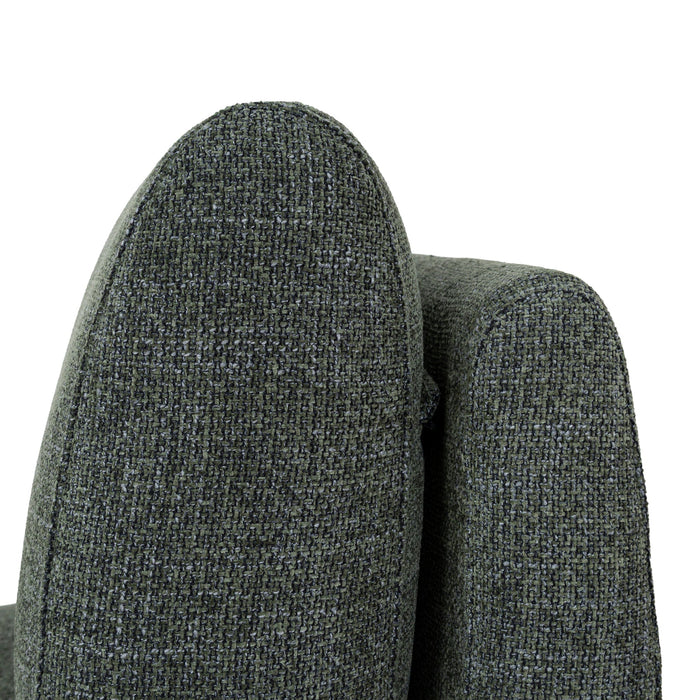 Opulence Swivel Lounge Chair - Moss Green