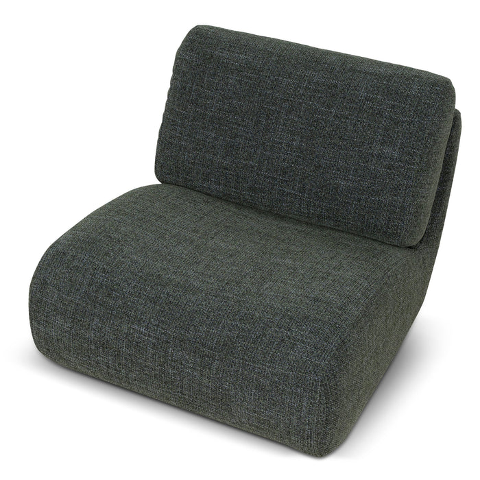 Opulence Swivel Lounge Chair - Moss Green