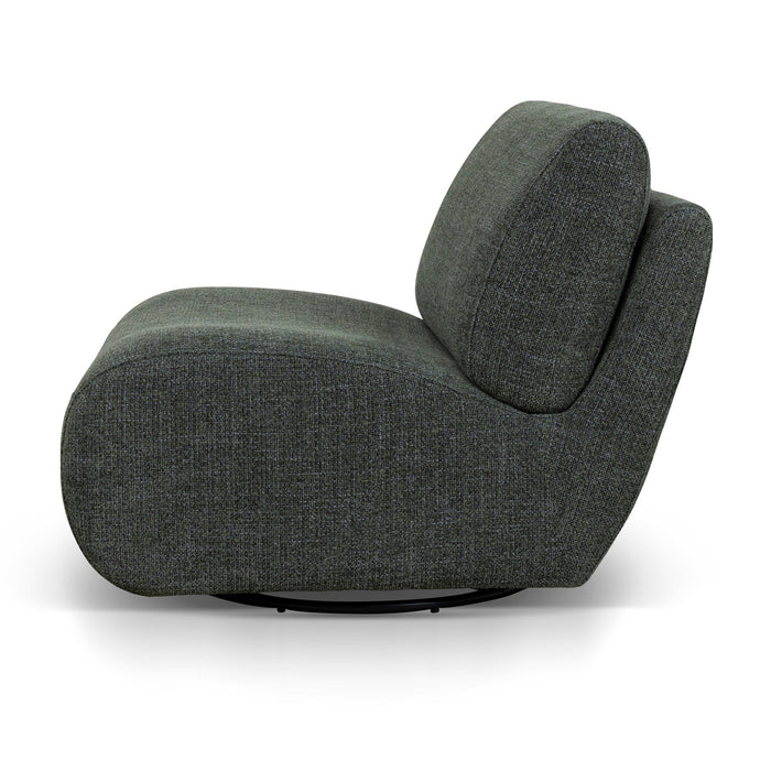 Opulence Swivel Lounge Chair - Moss Green