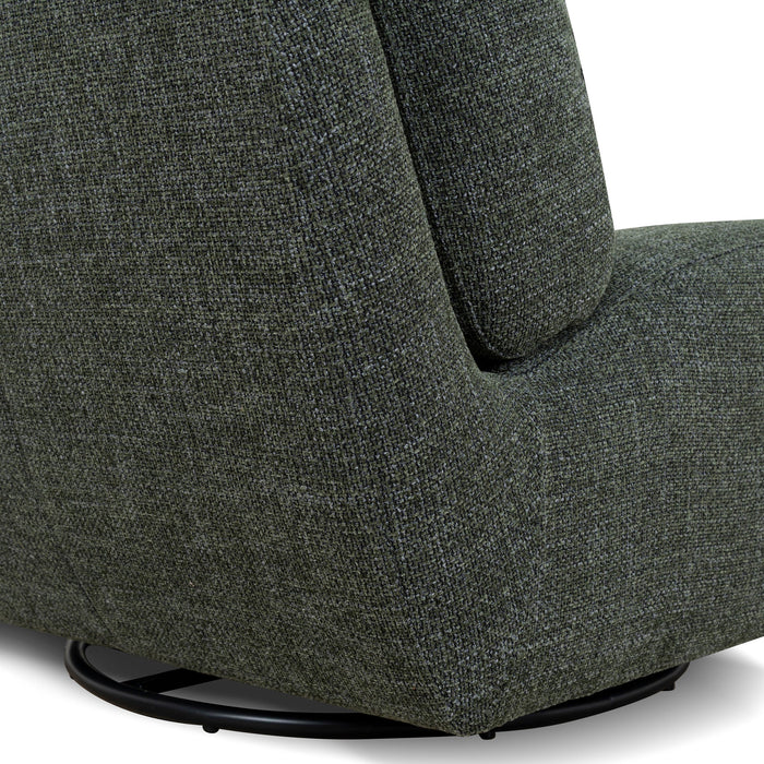 Opulence Swivel Lounge Chair - Moss Green
