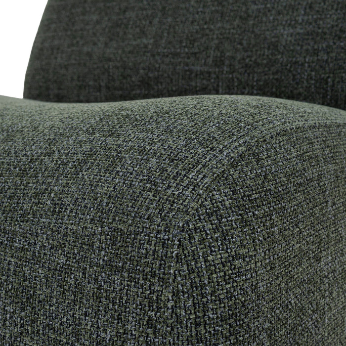 Opulence Swivel Lounge Chair - Moss Green