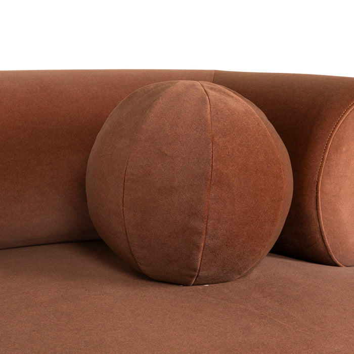 Nimbus 3 Seater Sofa - Burnt Brown
