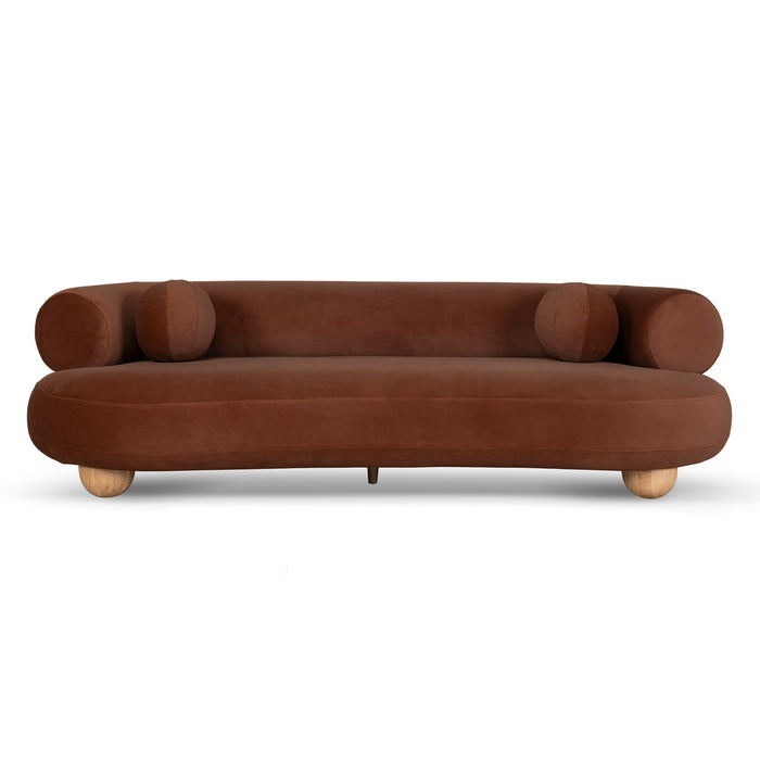 Nimbus 3 Seater Sofa - Burnt Brown
