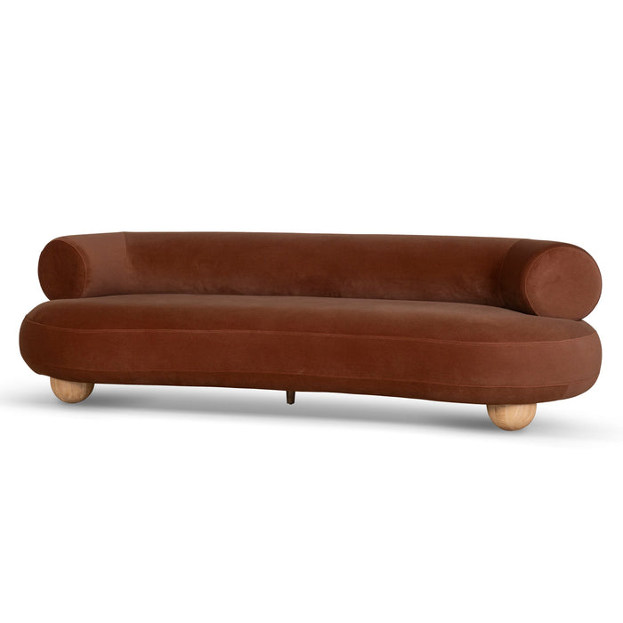 Nimbus 3 Seater Sofa - Burnt Brown