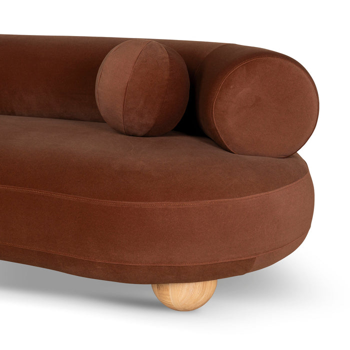 Nimbus 3 Seater Sofa - Burnt Brown
