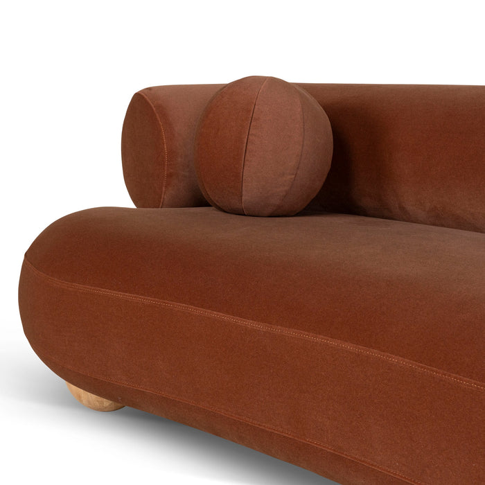 Nimbus 3 Seater Sofa - Burnt Brown
